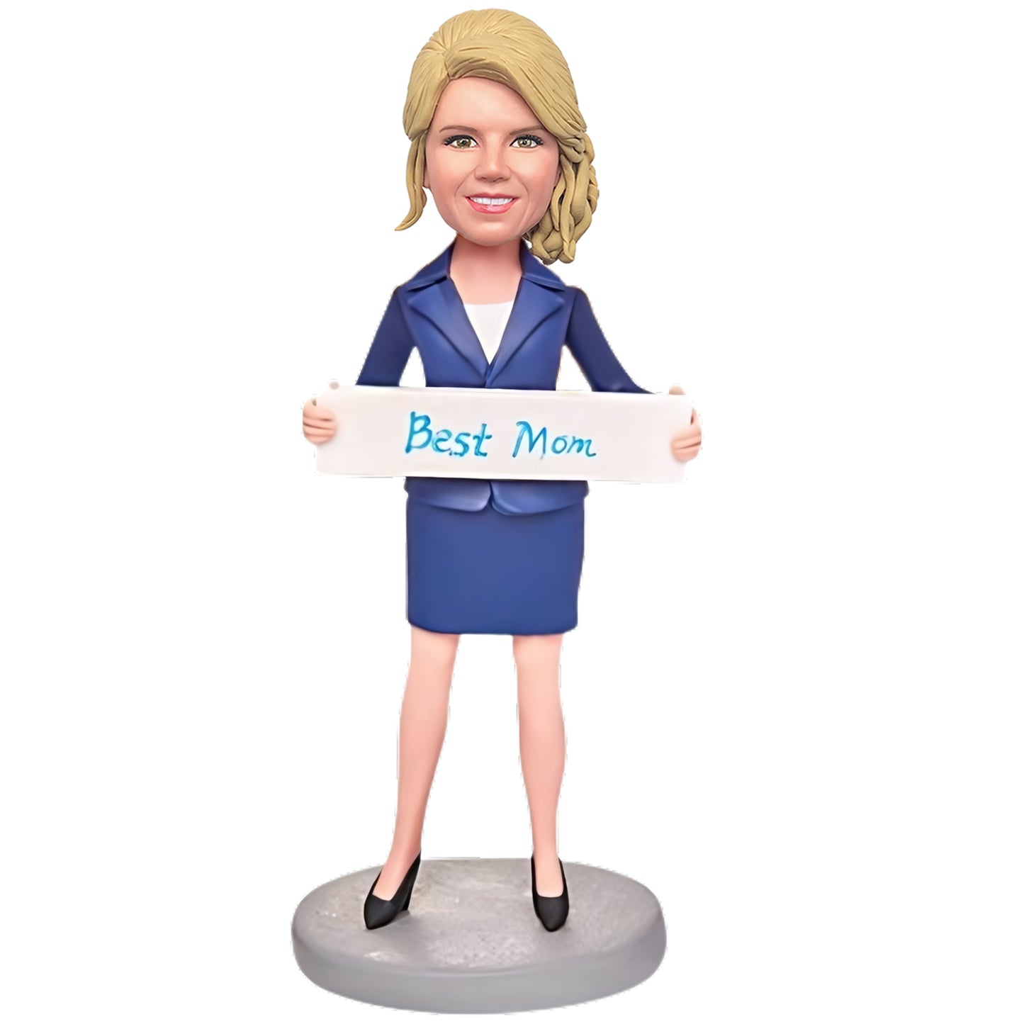 Custom Bobblehead: Personalized " Best Mom" Custom Bobblehead with Engraved Message