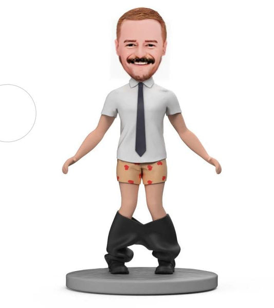 Man_Trousers_Humor_Custom_Bobblehead_With_Engraved_Text