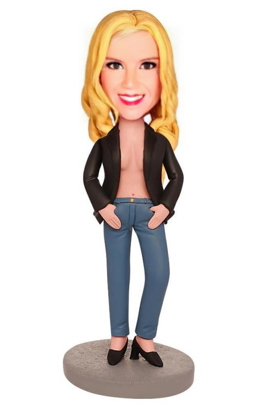 Sexy_Female_Executive_Custom_Bobblehead_With_Engraved_Text