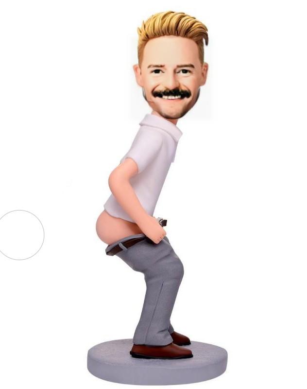 Humorous_Man_Wearing_Pants_Custom_Bobblehead_With_Engraved_Text