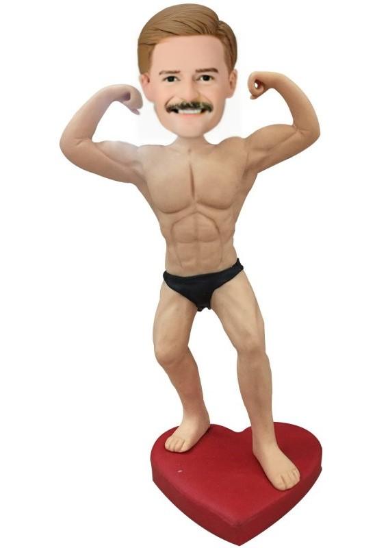 Body_Builder_Guy_Custom_Bobblehead_With_Engraved_Text