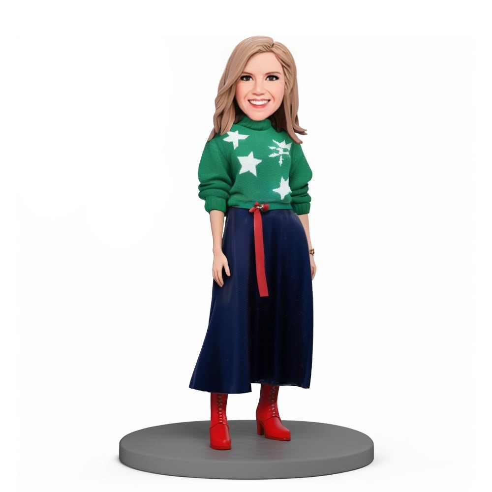 Custom Bobble Head Best Street Style from Paris Fashion Week Christmas Gift