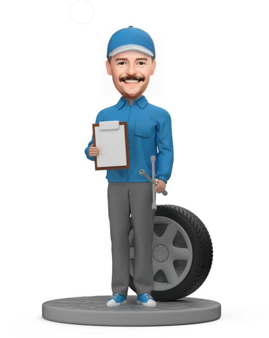 Custom Bobblehead Automotive RepairAutomotive Inspection Engineer