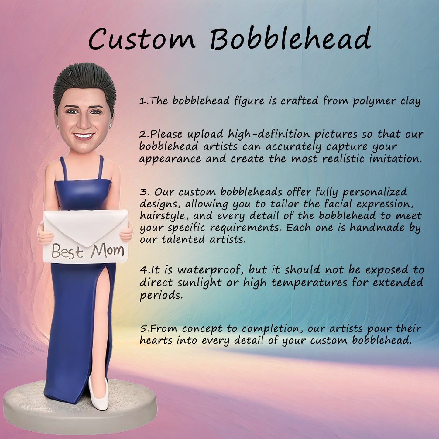 Custom Bobblehead: A Mother's Day Surprise for the World's Greatest Mom