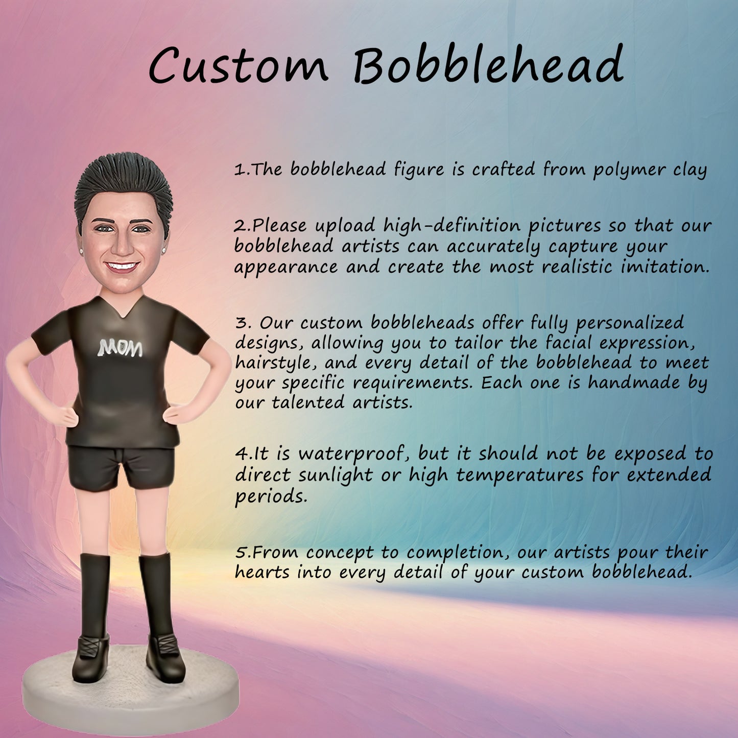 Custom Bobblehead: A Unique Mother's Day Tribute to the World's Greatest Mom